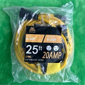 NEMA 6-20 Extension Cord